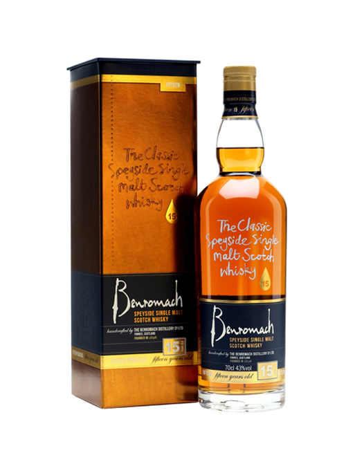 Benromach 15 Year Old Single Malt Scotch Whisky 700ml 43 Abv