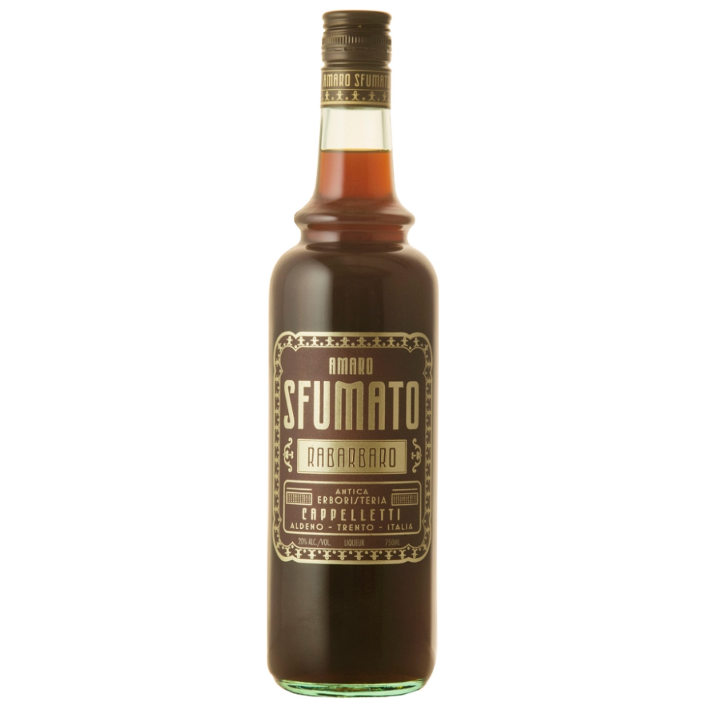 Cappelletti Rabarbaro Sfumato Amaro Digestif Liqueur 750ml